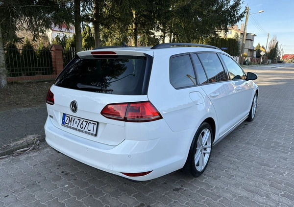 Volkswagen Golf cena 49900 przebieg: 237000, rok produkcji 2016 z Dębno małe 92